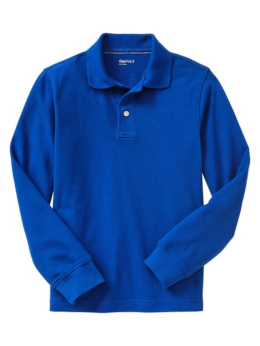 1 of 8 showing, with the color brilliant blue of product Pique polo