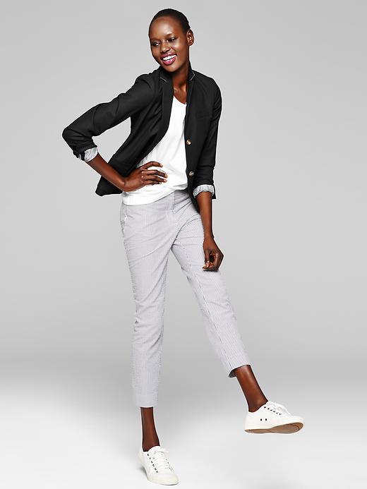 View large product image 2 of 3. Classic pique blazer