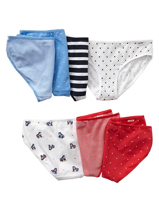 1 of 8 showing, with the color bas multi of product Skatestar low-rise bikini (7-pack)