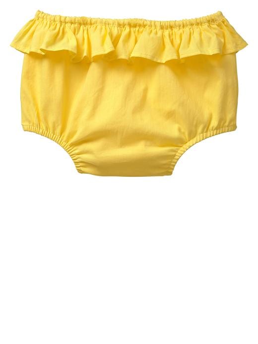 1 of 8 showing, with the color lemon peel of product Ruffle bloomers