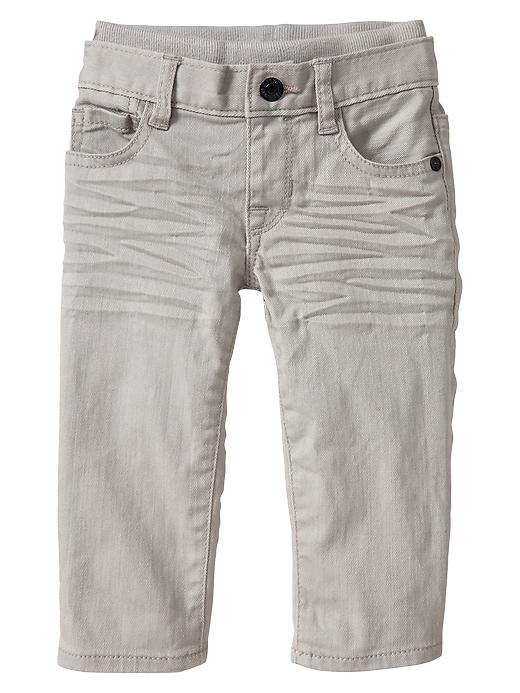 1 of 8 showing, with the color gravel of product Pull-on original fit jeans