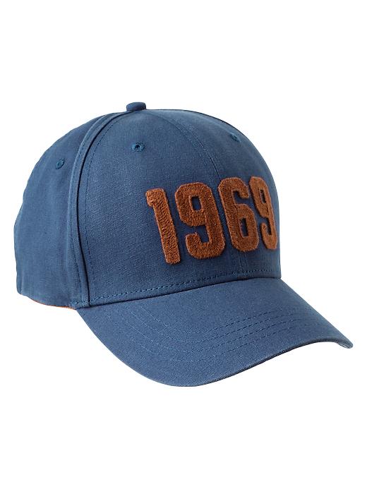 1 of 8 showing, with the color dark night of product 1969 embroidered cap