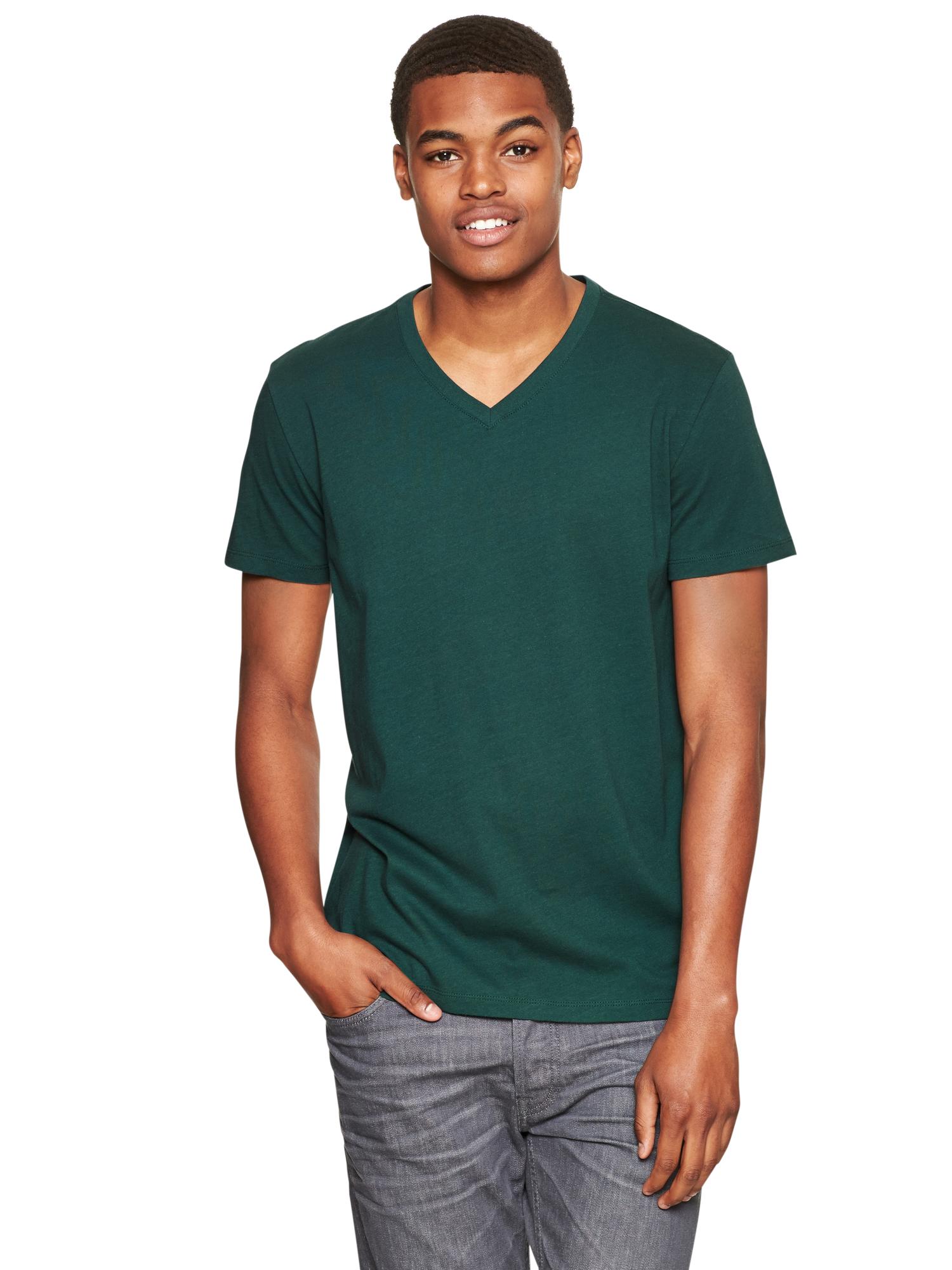 Essential V neck t shirt Gap