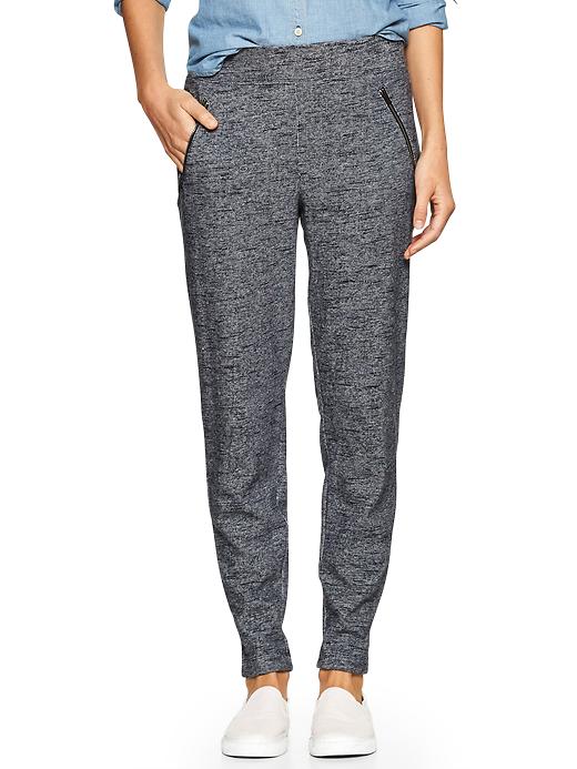 1 of 8 showing, with the color dark night of product Zip-pocket track pants