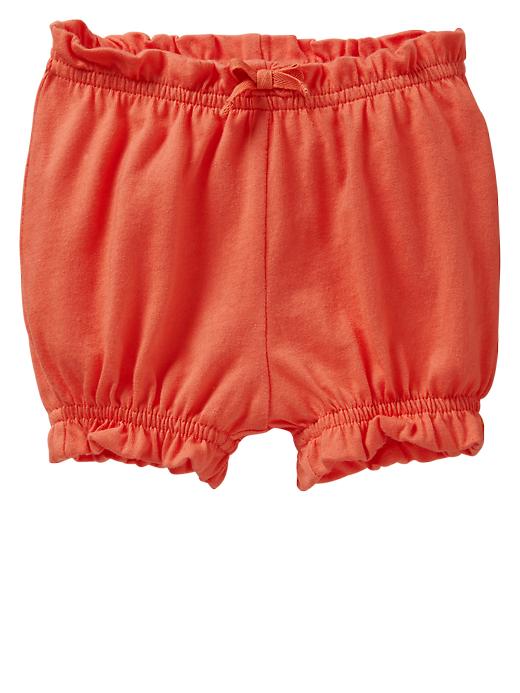 View large product image 1 of 1. Ruffle-trim bubble shorts