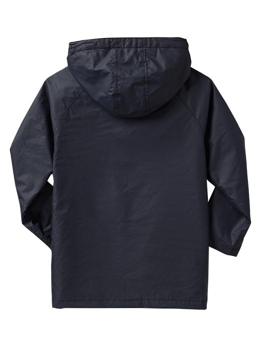 2 of 8 showing, with the color navy of product Rain jacket