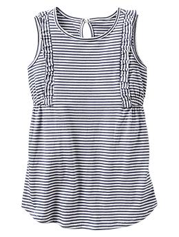 gap ruffle dress