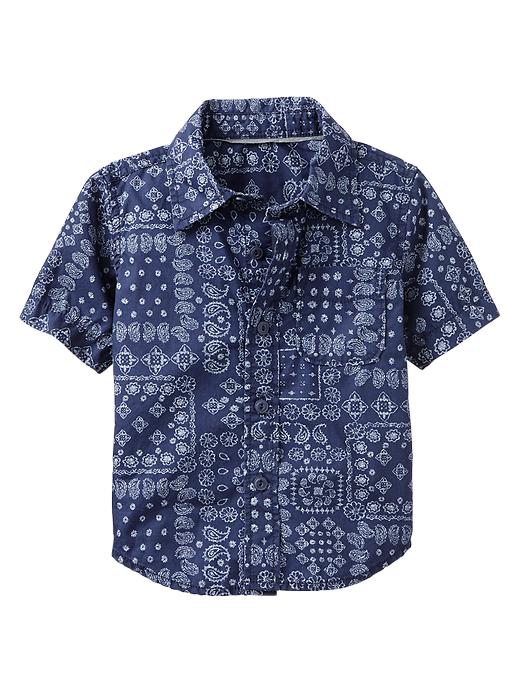 blue cheese dressing without buttermilk CLOTH AND STONE Women's Bandana Print Shirt, Size XS, Blue