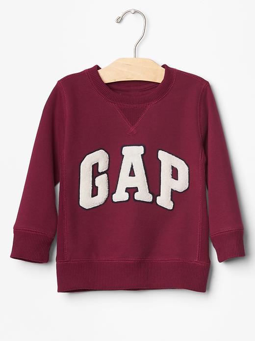 1 of 8 showing, with the color red delicious of product Arch logo sweatshirt