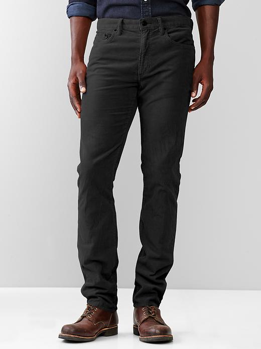 1 of 8 showing, with the color washed black of product 1969 cord (slim fit)