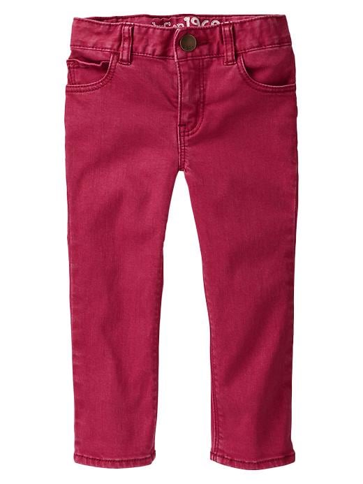 1 of 8 showing, with the color chintz rose of product Skinny jeans