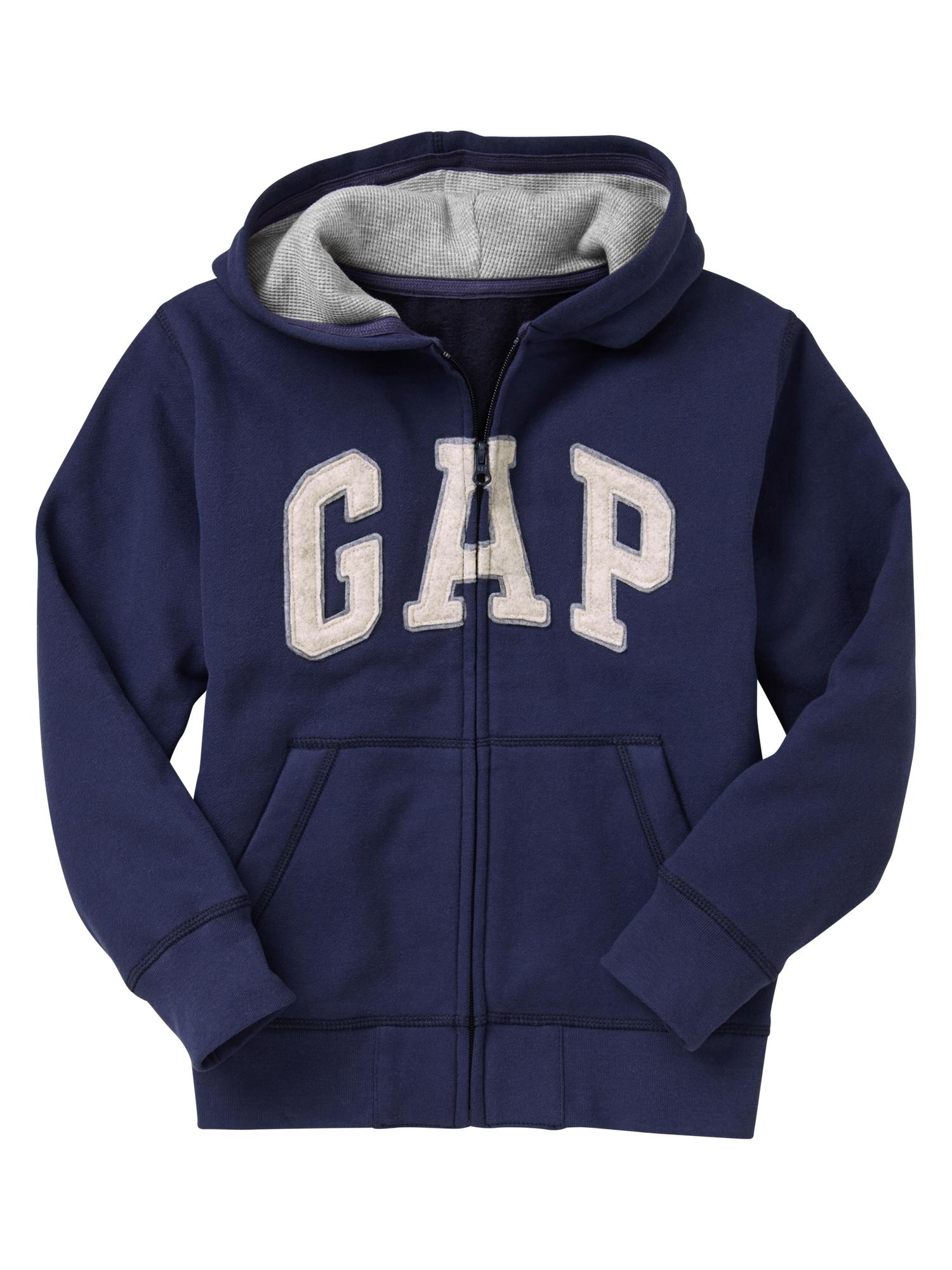 Arch logo zip hoodie | Gap