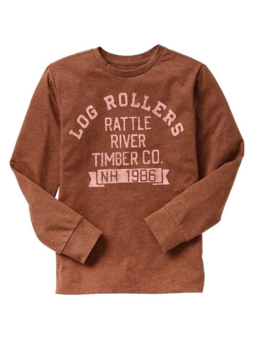 1 of 8 showing, with the color sable brown of product Graphic tee