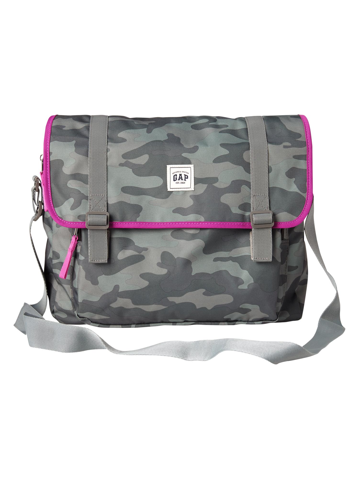 Nylon messenger bag Gap