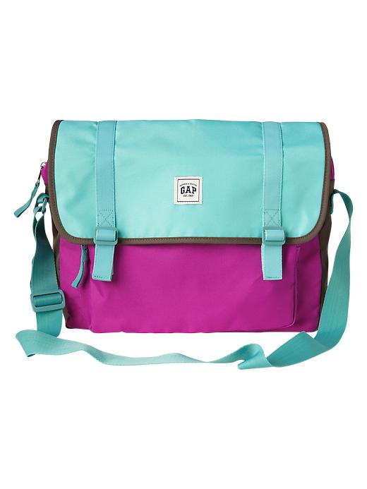 Nylon messenger bag | Gap
