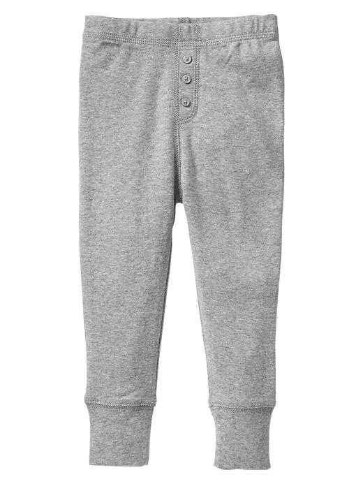 1 of 8 showing, with the color light heather gray of product Sleep pants