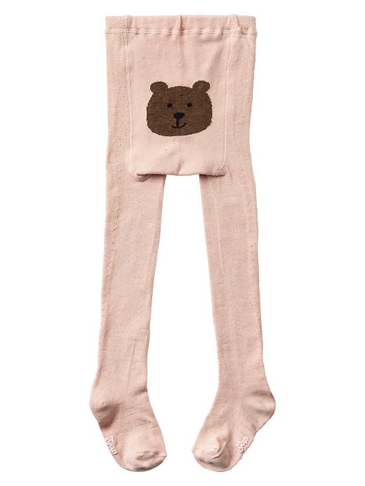 1 of 8 showing, with the color nude rose of product Lurex stripe tights