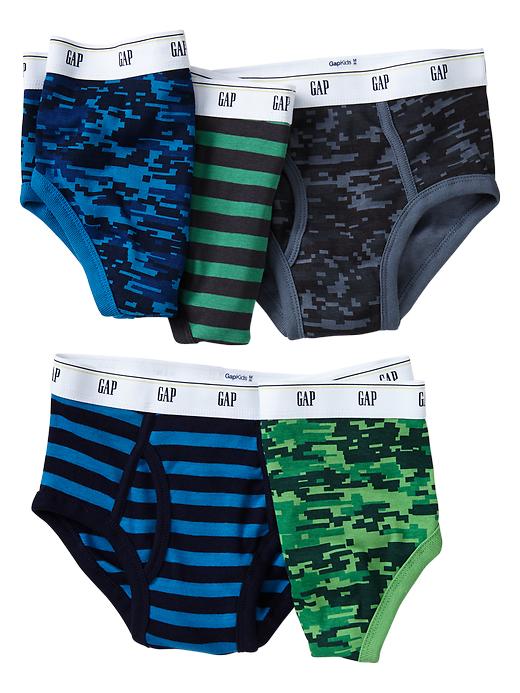 1 of 8 showing, with the color bas multi of product Camo underwear (5-pack)