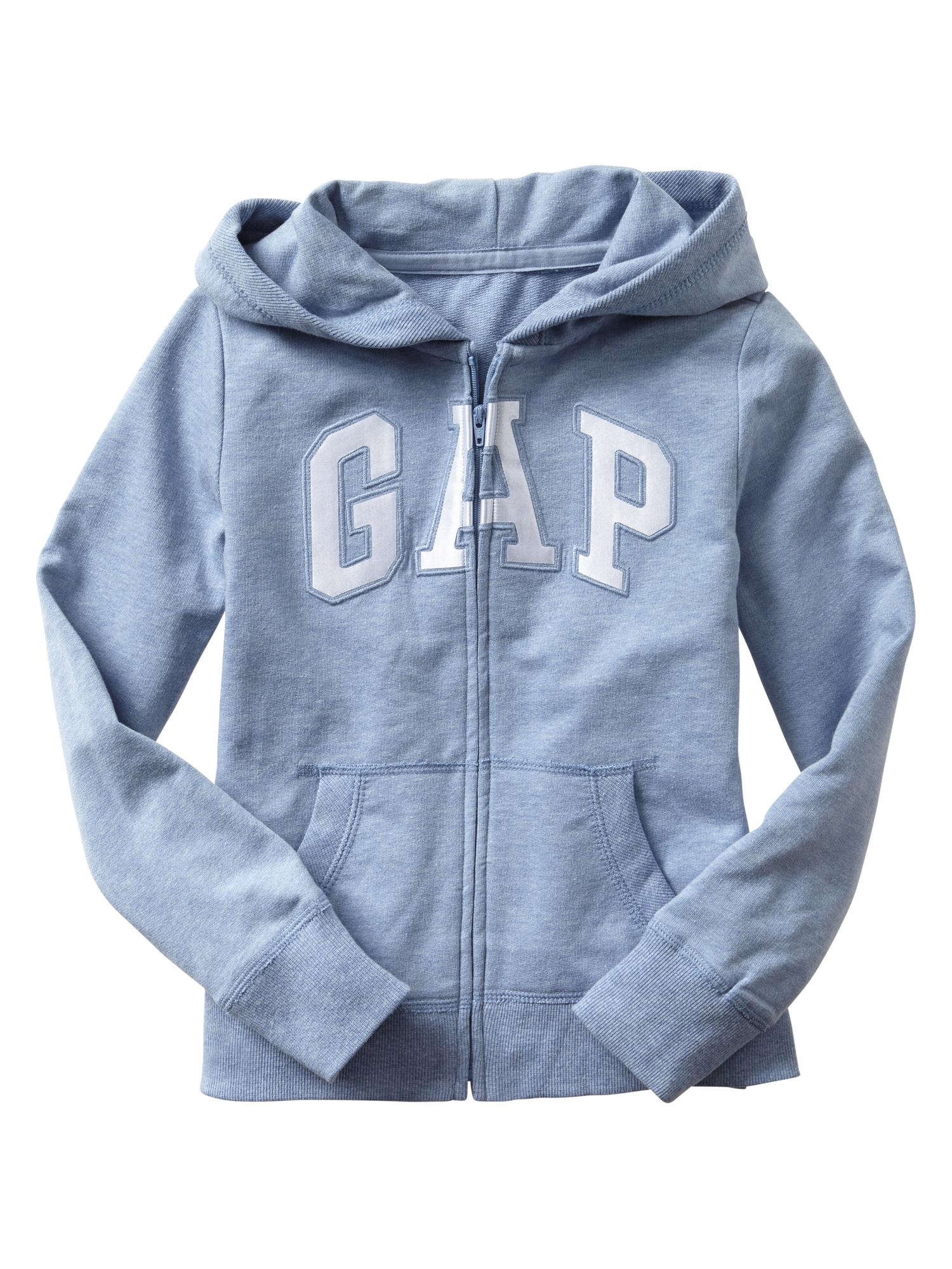 Adult gap arch hotsell mock zipup hoodie
