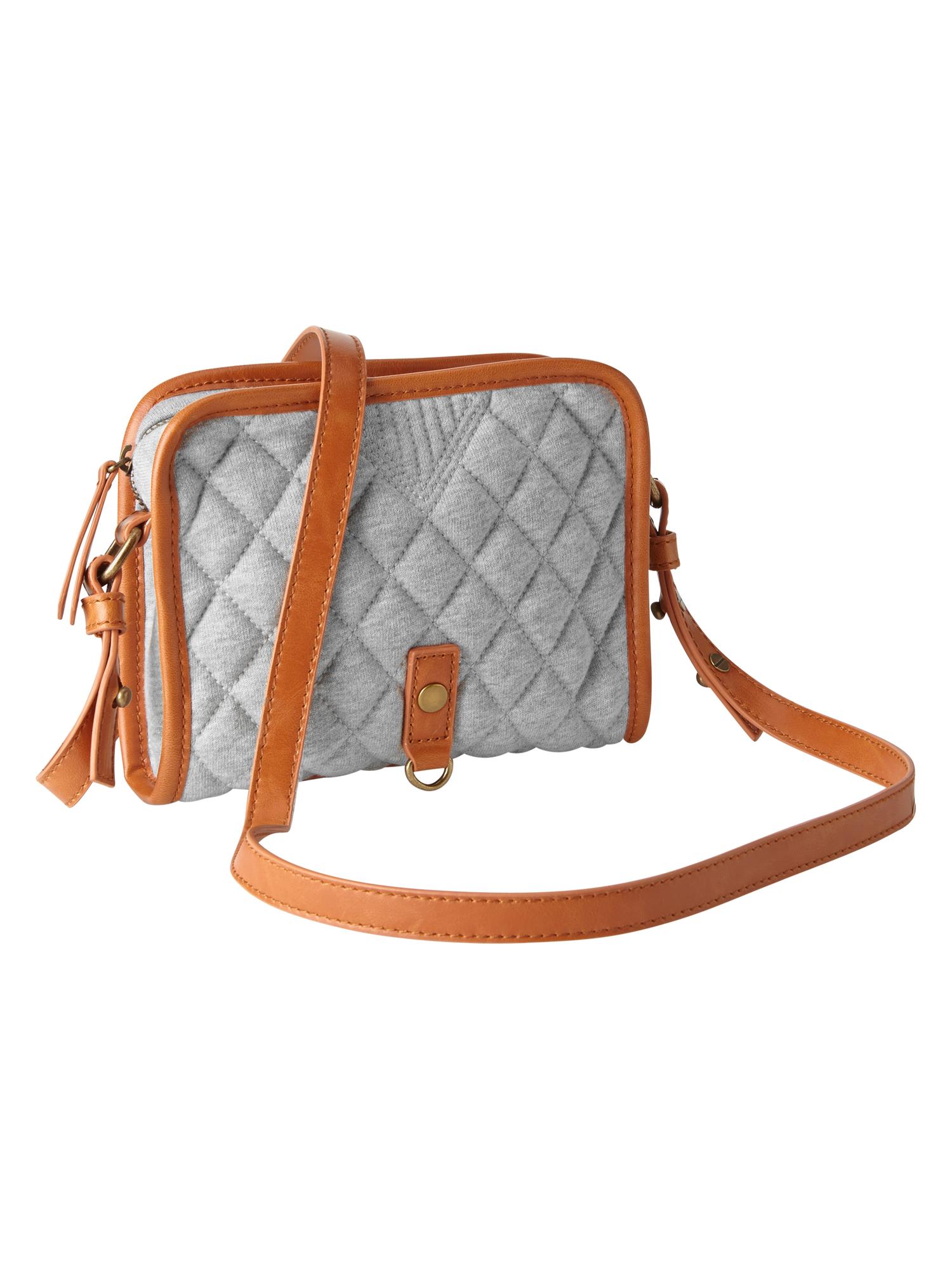 Quilted crossbody bag
