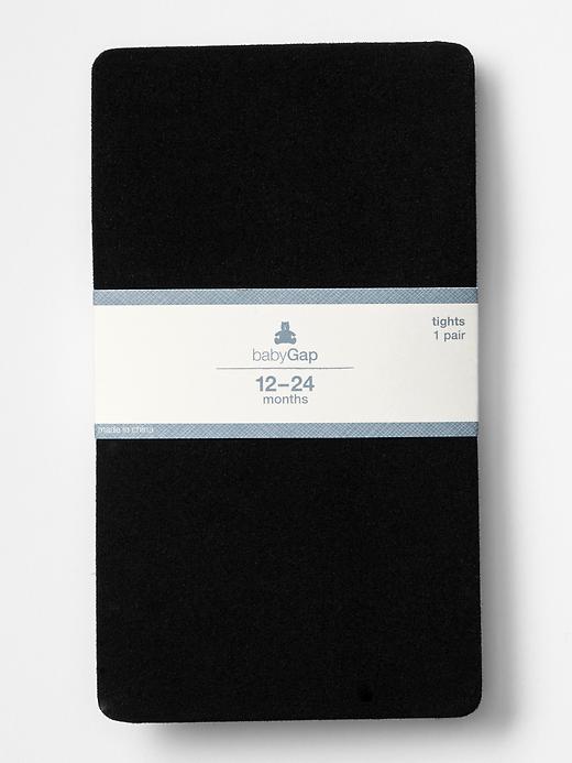 1 of 8 showing, with the color true black of product Solid tights