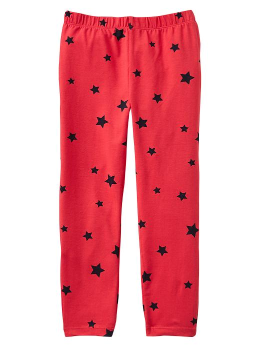 1 of 8 showing, with the color strawberry field of product Cropped leggings