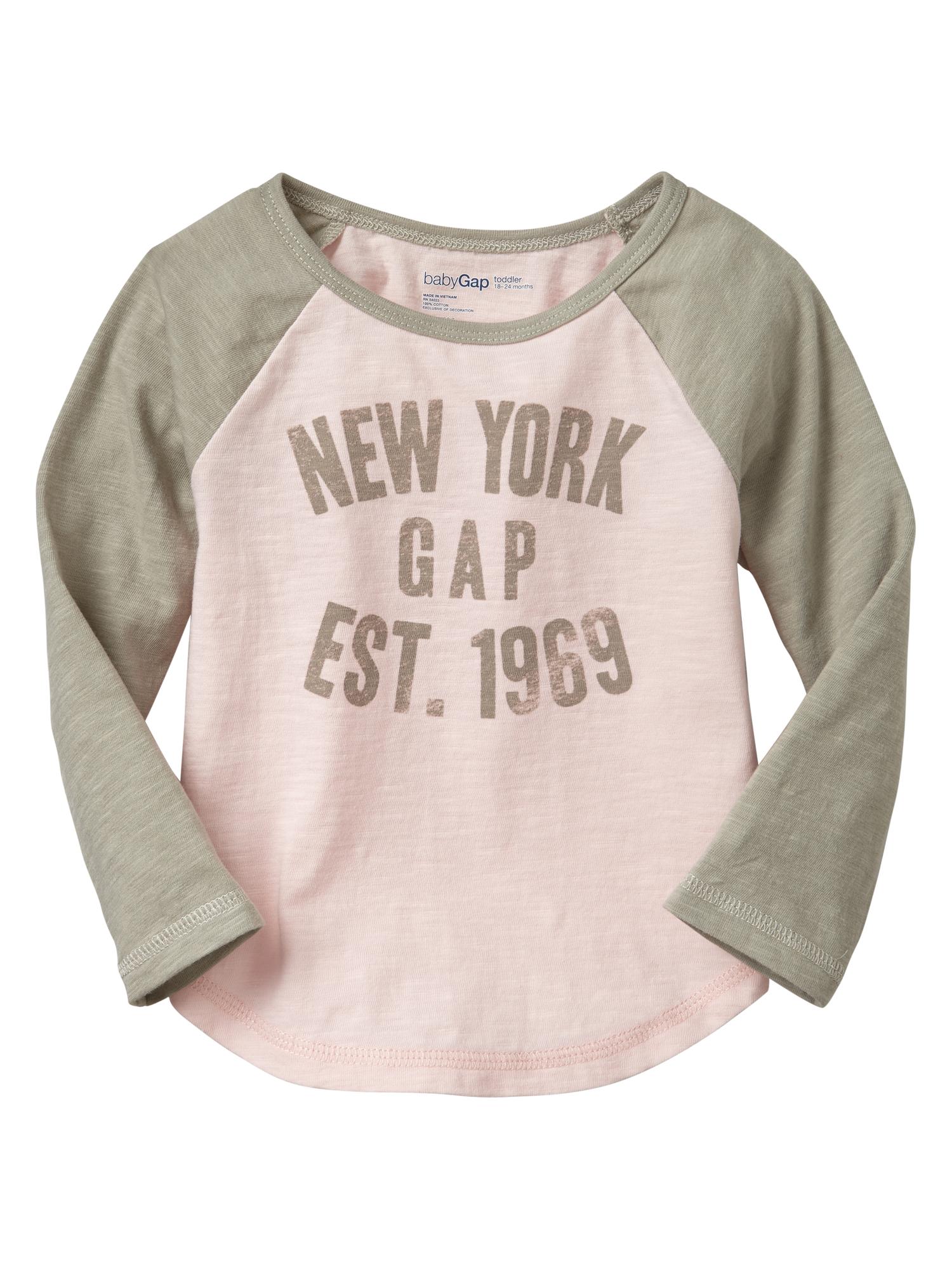 Logo baseball tee Gap