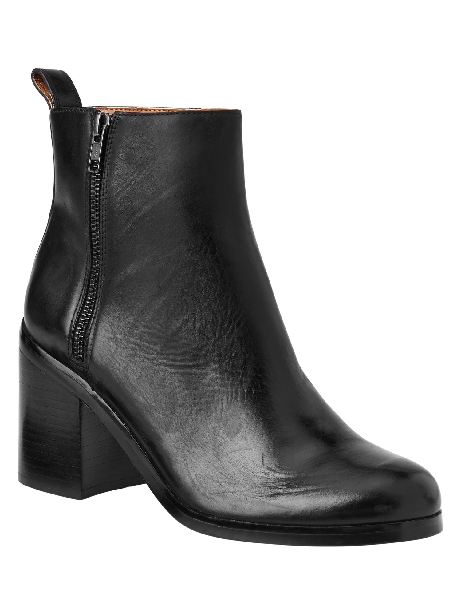 Classic leather boots
