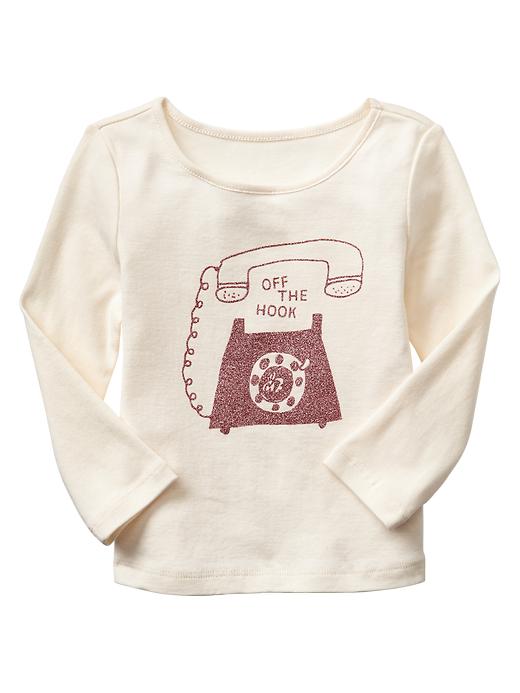 1 of 8 showing, with the color ivory frost of product Graphic tee