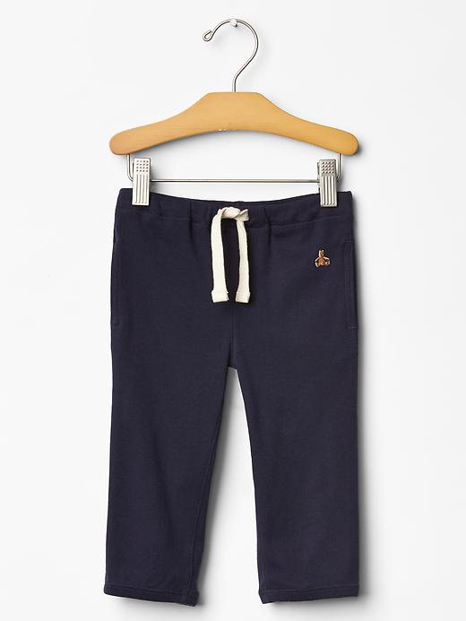 1 of 8 showing, with the color dark night of product Knit pants