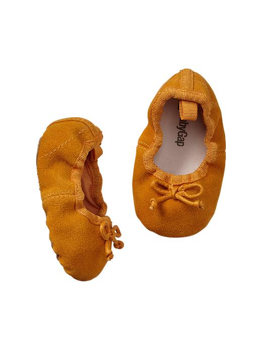 View large product image 1 of 1. Bow ballet flats