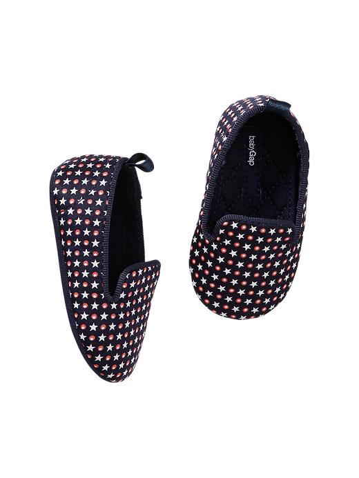 1 of 8 showing, with the color dark night of product Printed loafers
