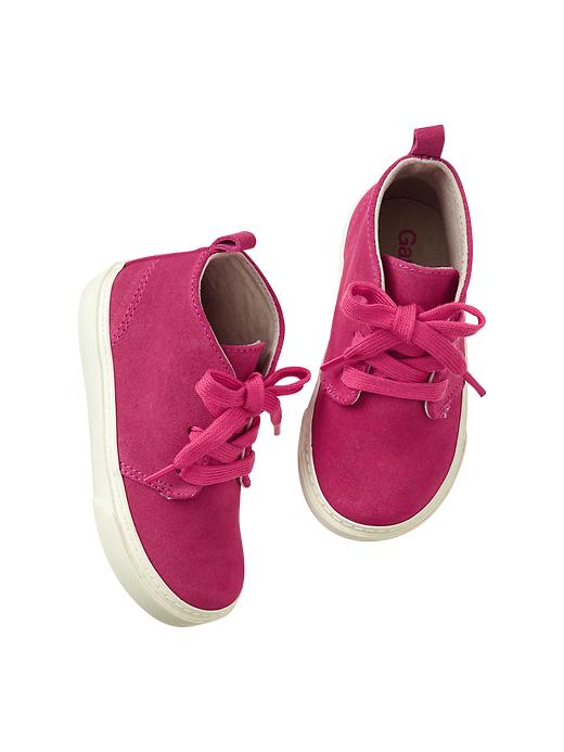 1 of 8 showing, with the color bright claret of product Desert sneakers