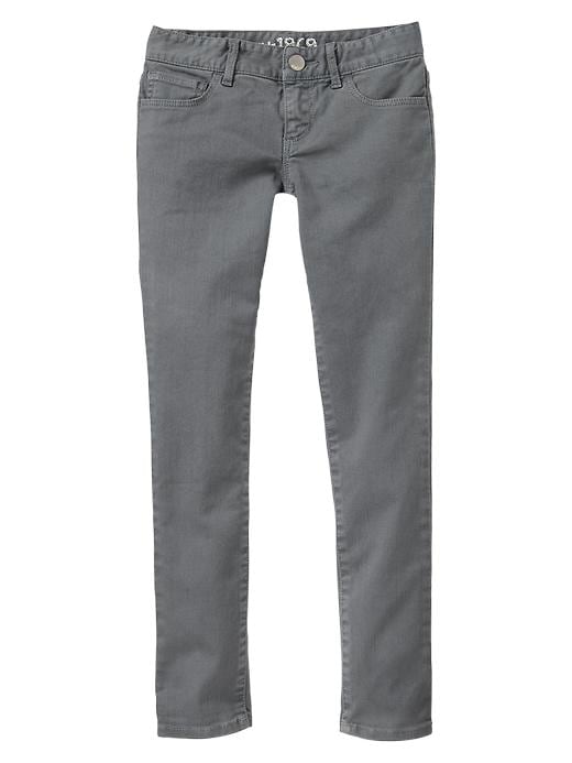 1 of 8 showing, with the color dark pearl of product 1969 super skinny skimmer jeans