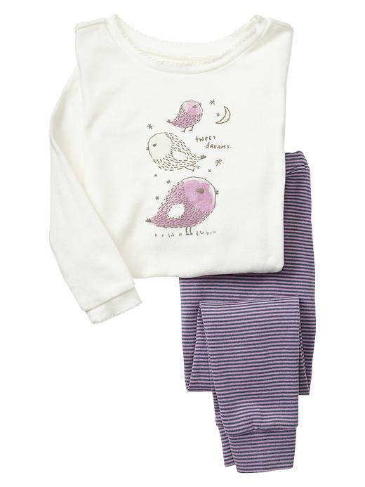1 of 8 showing, with the color new off white of product Tweet dreams sleep set