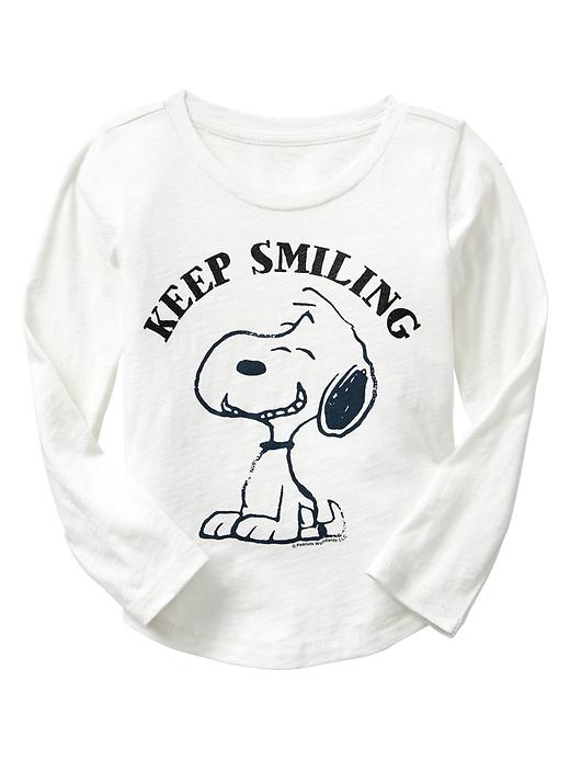 View large product image 1 of 1. Junk Food&#153 Snoopy graphic tee