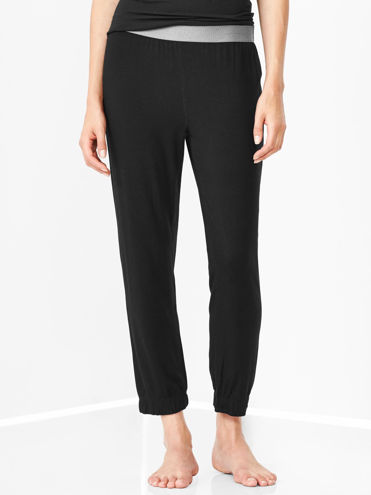 Modal cropped pants Gap