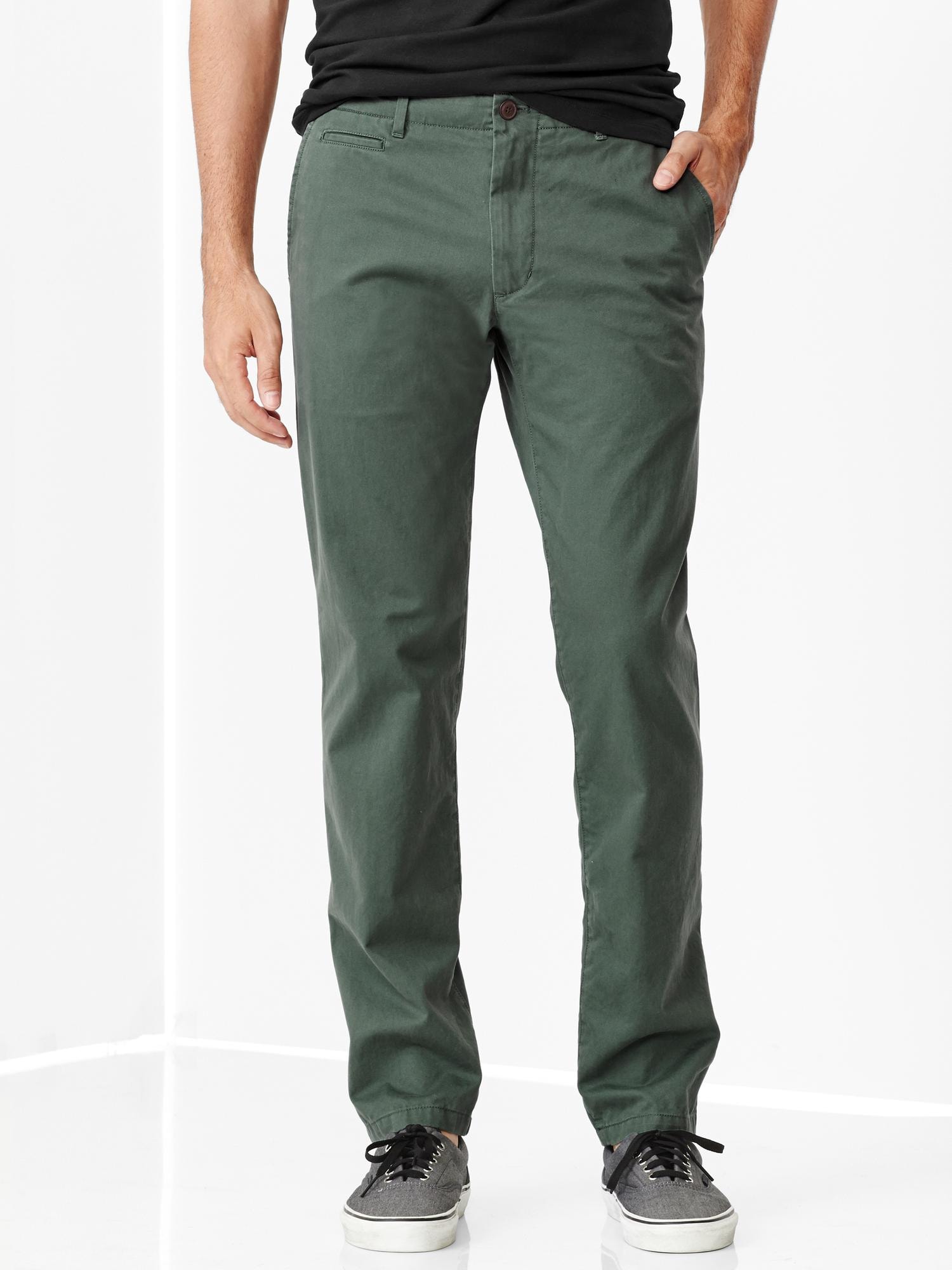 Gap lived shop in slim khaki
