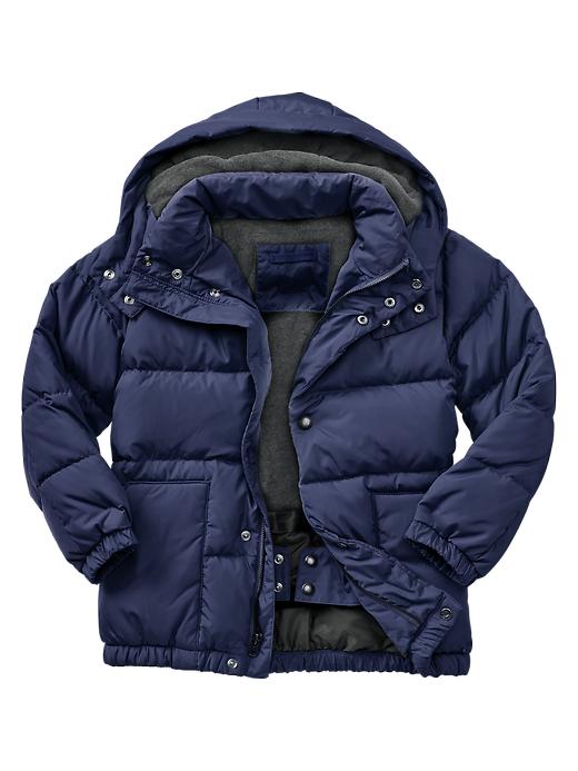 1 of 8 showing, with the color dark night of product Warmest down puffer jacket