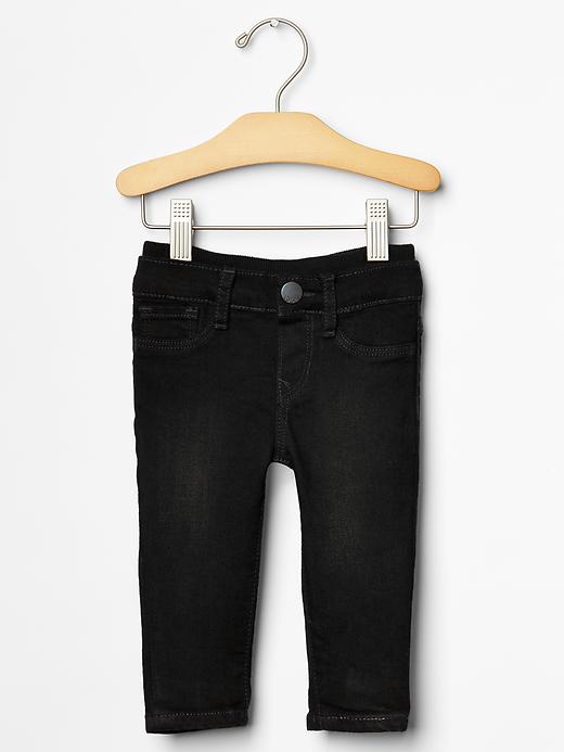 View large product image 1 of 2. Pull-on skinny jeans