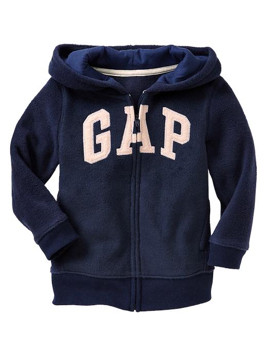 1 of 8 showing, with the color dark night of product Pro Fleece arch logo zip hoodie