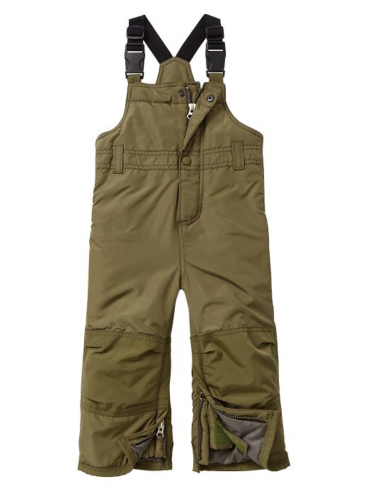 1 of 8 showing, with the color gartland green of product PrimaLoft® bib snow pants