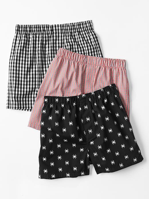 1 of 8 showing, with the color multi of product Spider boxers (3-pack)