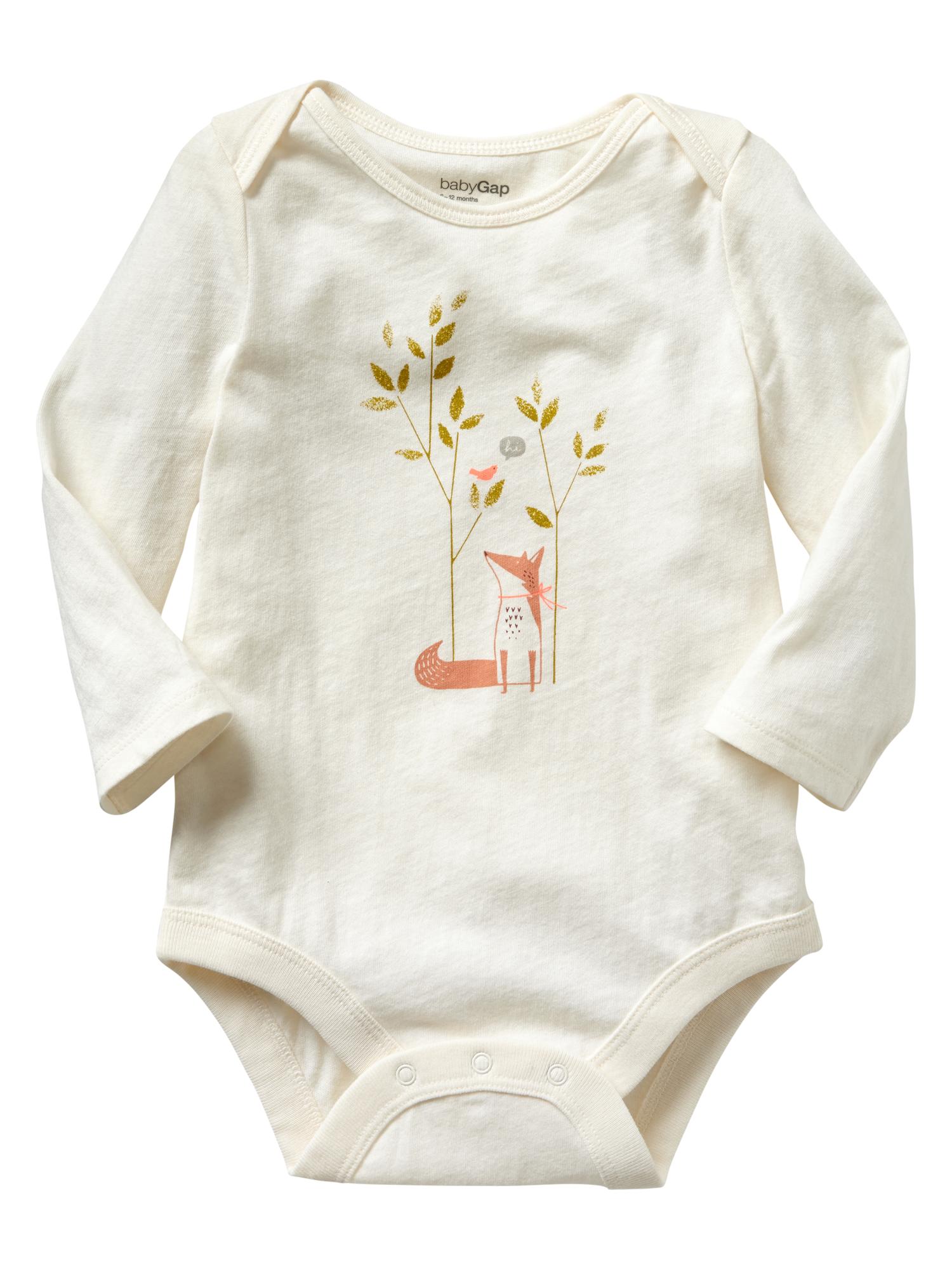 Animal bodysuit Gap