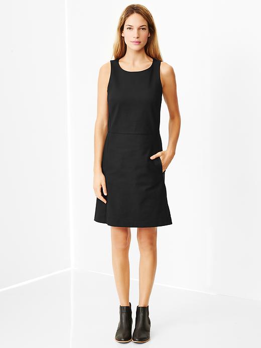 1 of 8 showing, with the color black of product Sheath dress