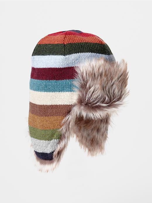 24AW【REST&RECREATION】KNIT TRAPPER HAT CH1505_burgundy_web__91093.