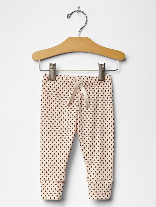 1 of 8 showing, with the color dot print of product Dot banded pants