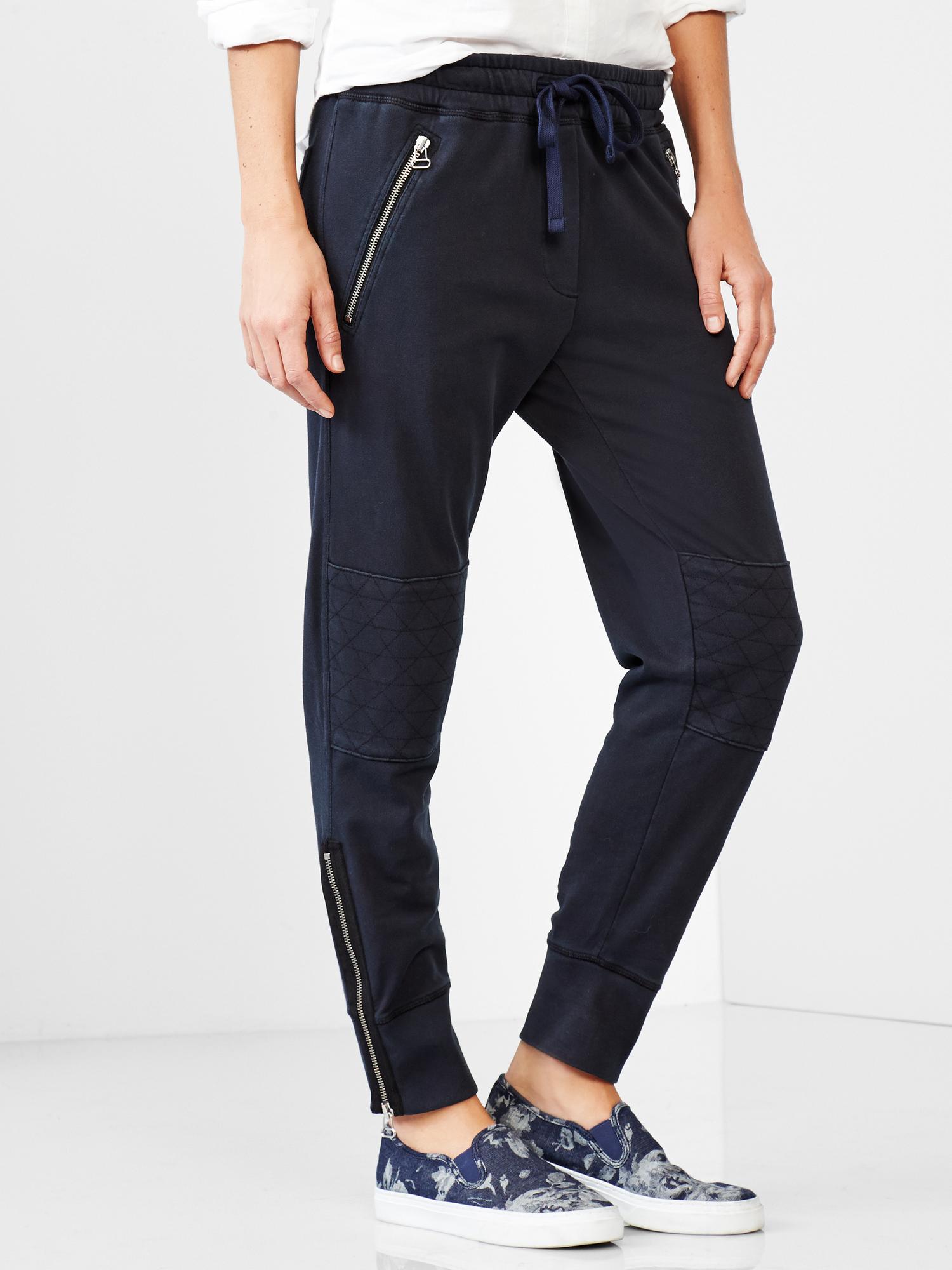 Moto jogger pants