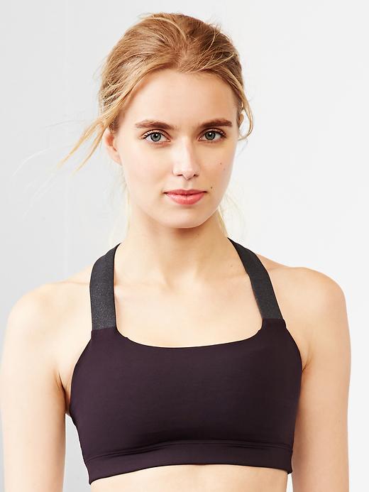 Image number 9 showing, Medium Support T-Back Sports Bra