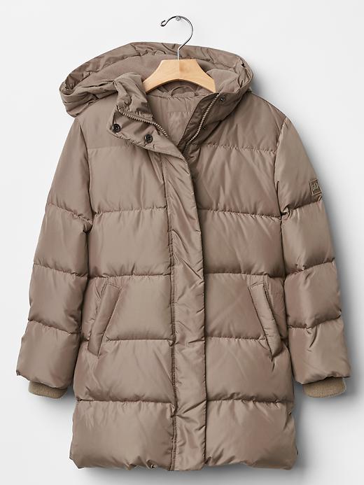 2 of 8 showing, with the color trigger brown of product Warmest down long puffer jacket